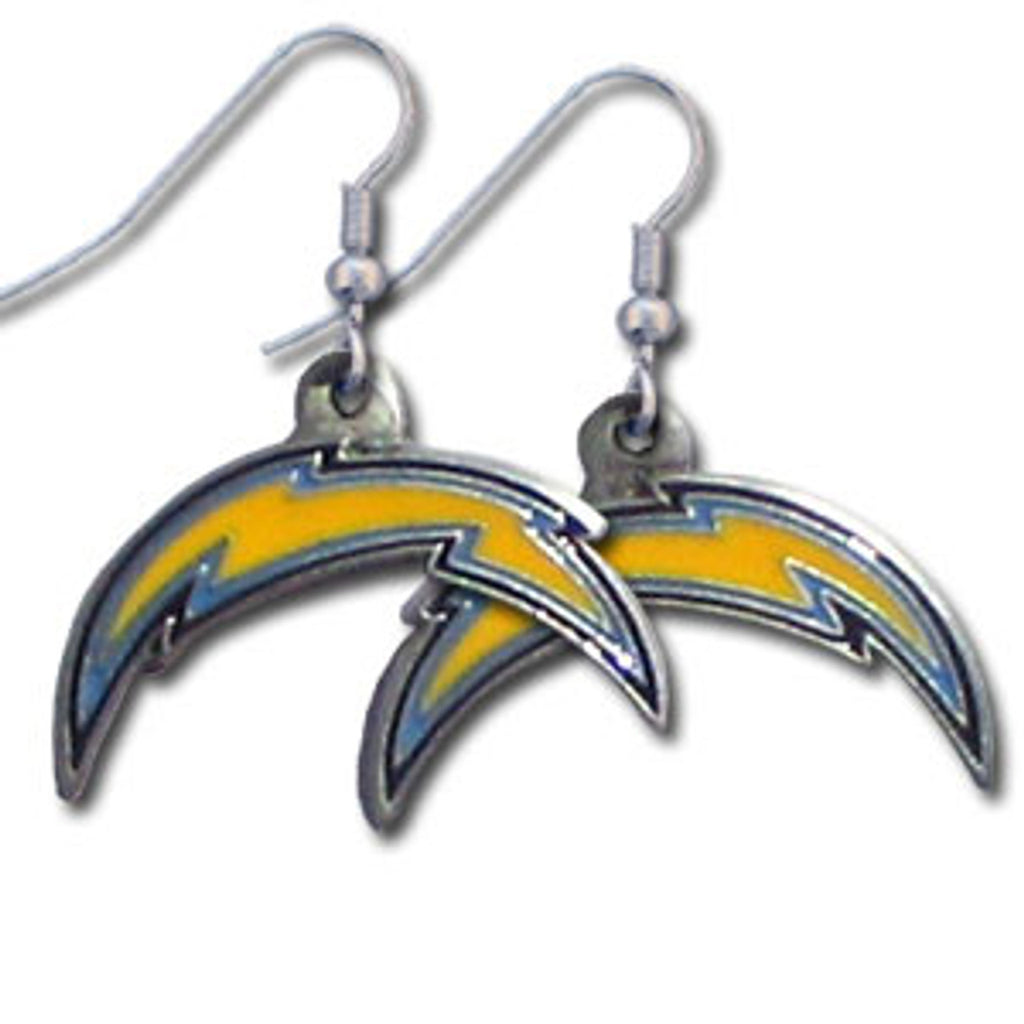 Los Angeles Chargers Earrings Dangle Style