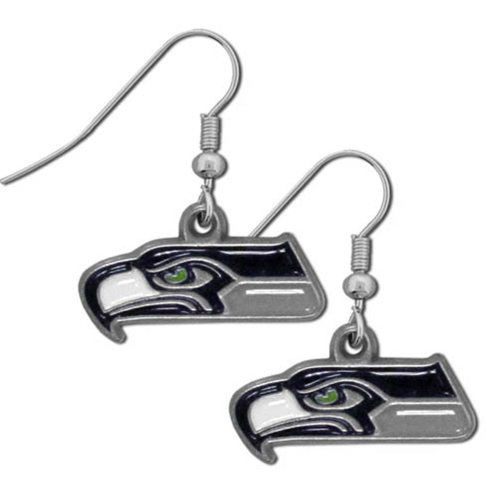 Seattle Seahawks Earrings Dangle Style