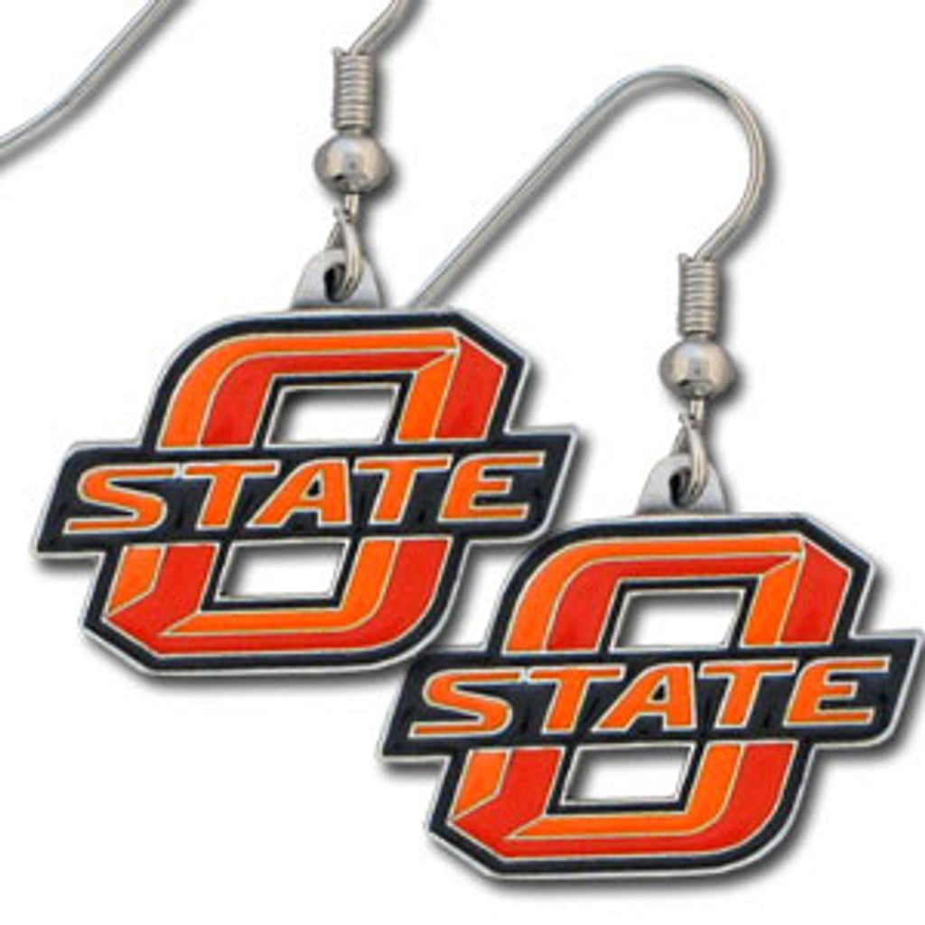Oklahoma State Cowboys Earrings Dangle Style