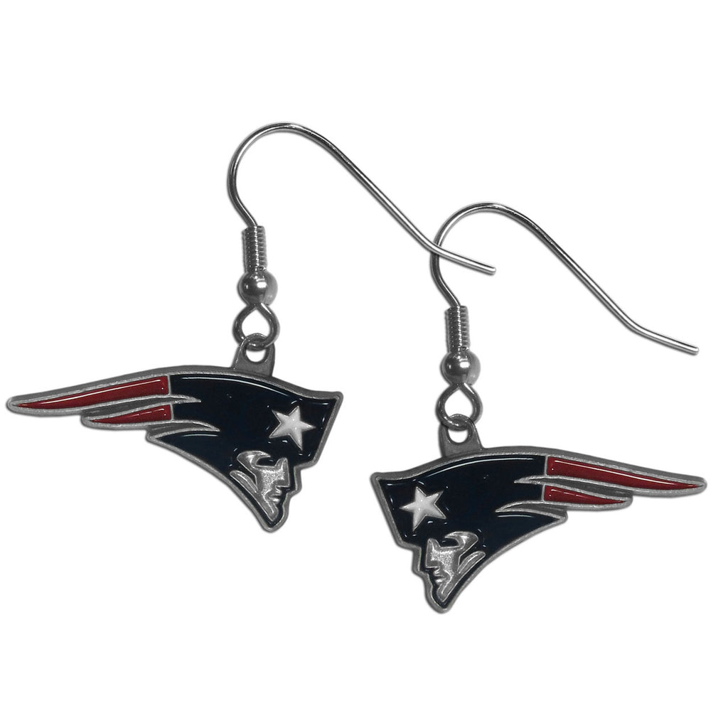 New England Patriots Earrings Dangle Style
