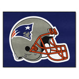 New England Patriots All-Star Rug - 34 in. x 42.5 in., Helmet Logo