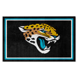 Jacksonville Jaguars 4ft. x 6ft. Plush Area Rug