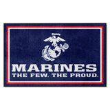 U.S. Marines 4ft. x 6ft. Plush Area Rug