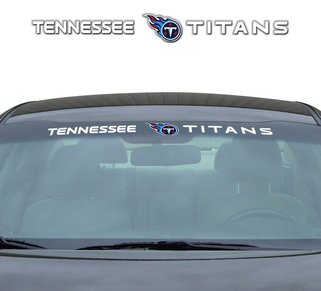 Tennessee Titans Decal 35x4 Windshield Style