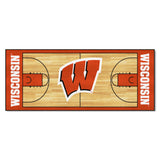 Wisconsin Badgers Court Runner Rug - 30in. x 72in.