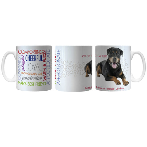 Pet Coffee Mug 11oz Rottweiler