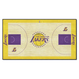 Los Angeles Lakers Large Court Runner Rug - 30in. x 54in.