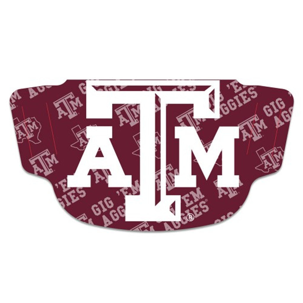 Texas A&M Aggies Face Mask Fan Gear