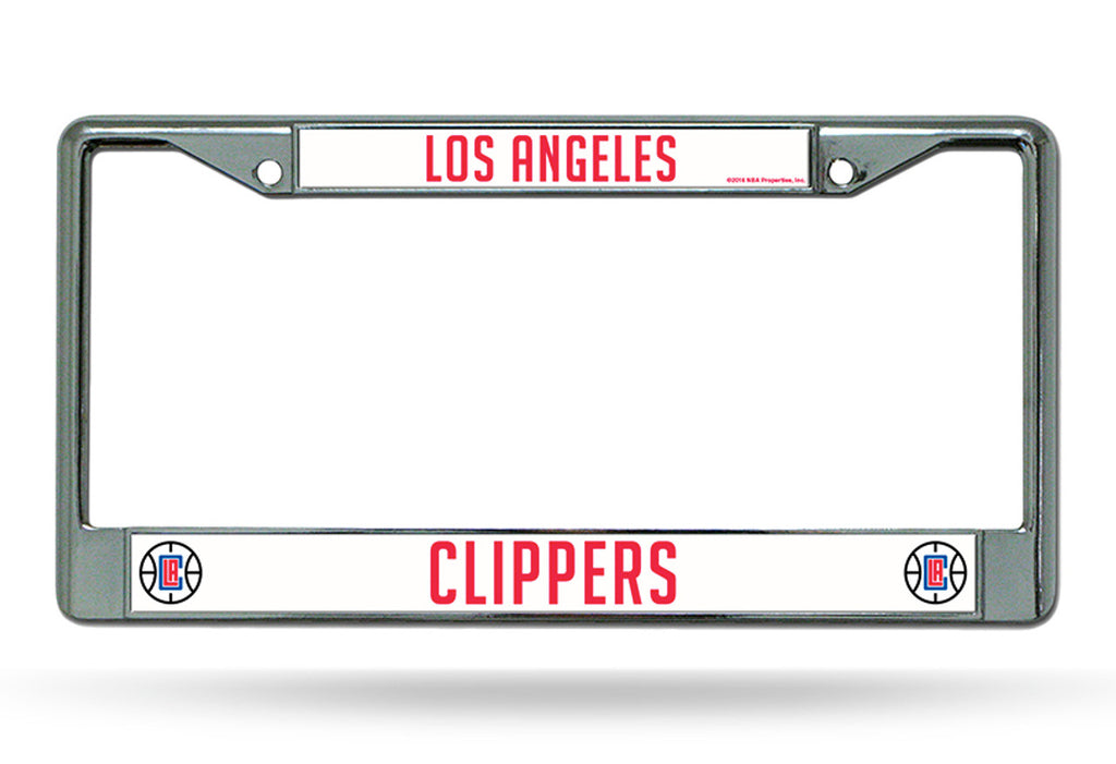 Los Angeles Clippers License Plate Frame Chrome - Special Order