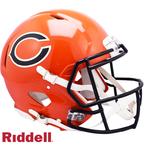 Chicago Bears Helmet Riddell Authentic Full Size Speed Style On-Field Alternate - Special Order