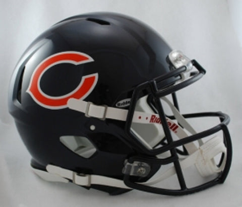 Chicago Bears Helmet Riddell Authentic Full Size Speed Style
