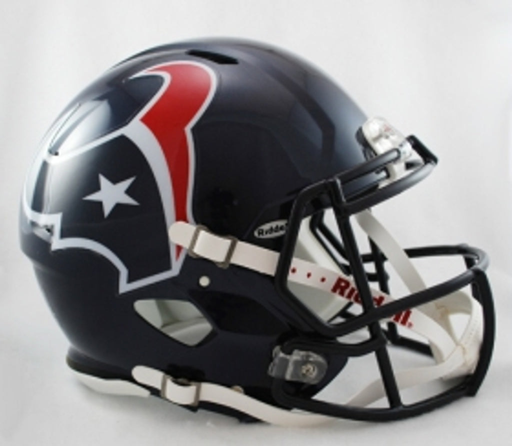 Houston Texans Helmet Riddell Authentic Full Size Speed Style 2002-2023 Throwback