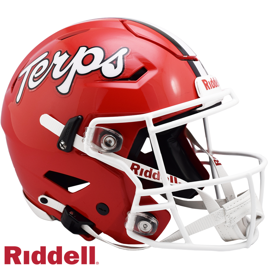 Maryland Terrapins Helmet Riddell Authentic Full Size SpeedFlex Style Script - Special Order