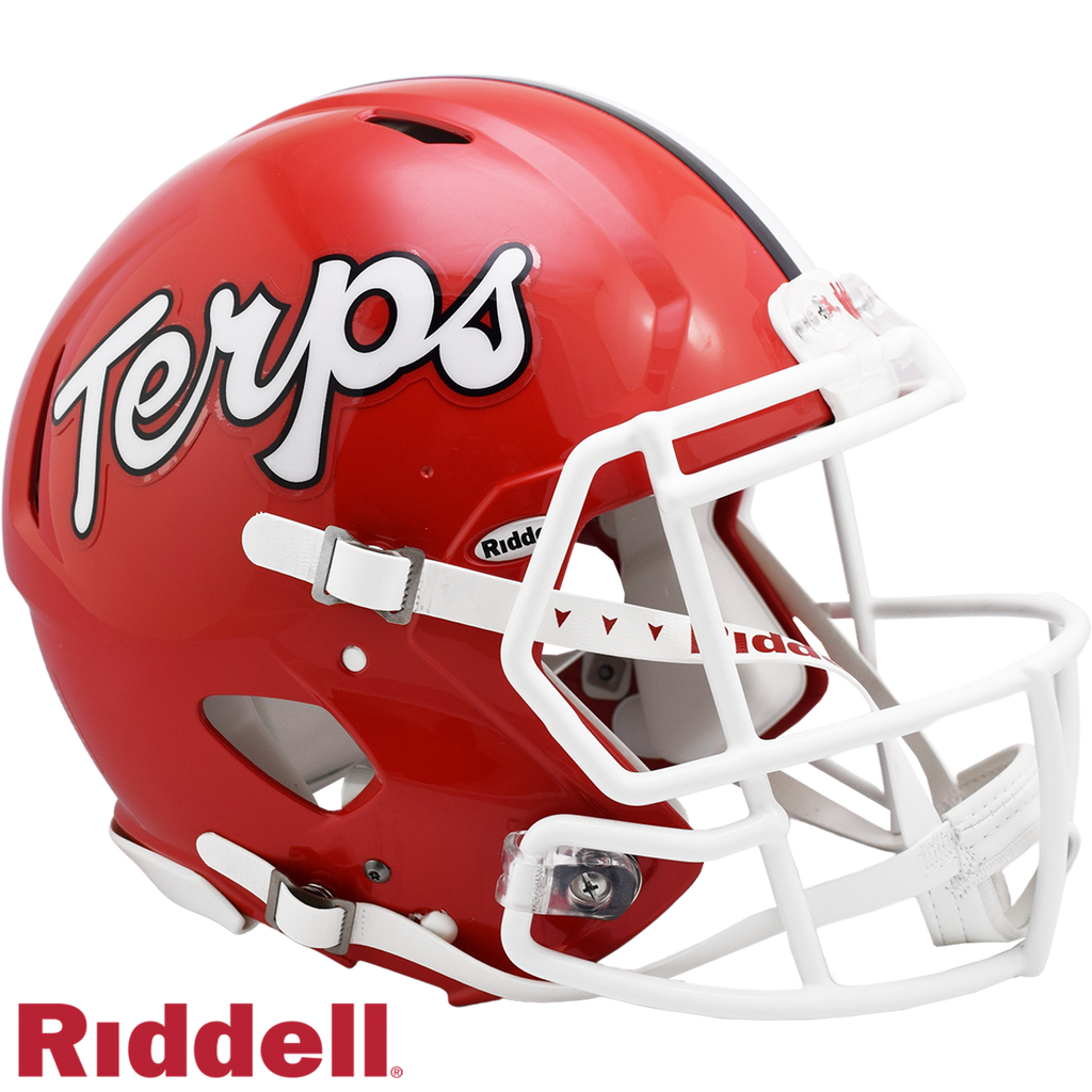 Maryland Terrapins Helmet Riddell Authentic Full Size Speed Style Script - Special Order