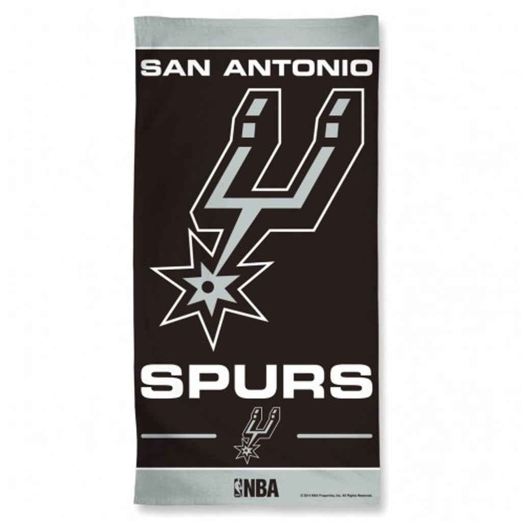 San Antonio Spurs Towel 30x60 Beach Style - Special Order