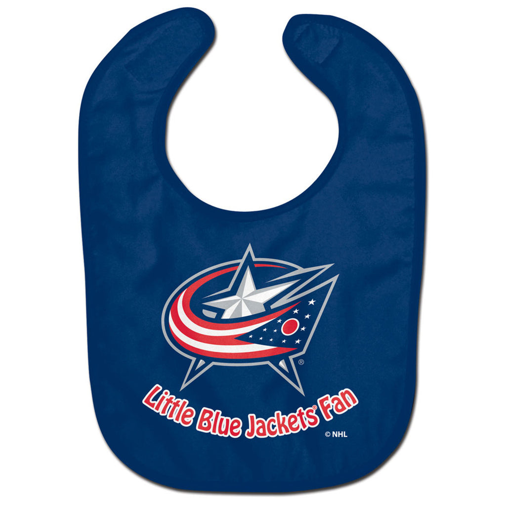 Columbus Blue Jackets Baby Bib All Pro Style - Special Order