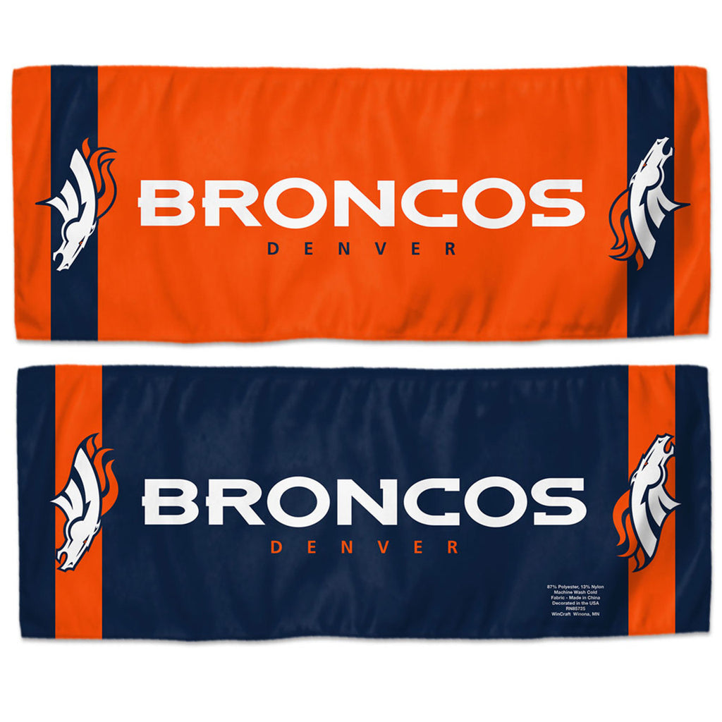 Denver Broncos Cooling Towel 12x30 - Special Order
