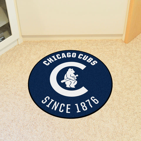 Chicago Cubs Roundel Rug - 27in. Diameter1911