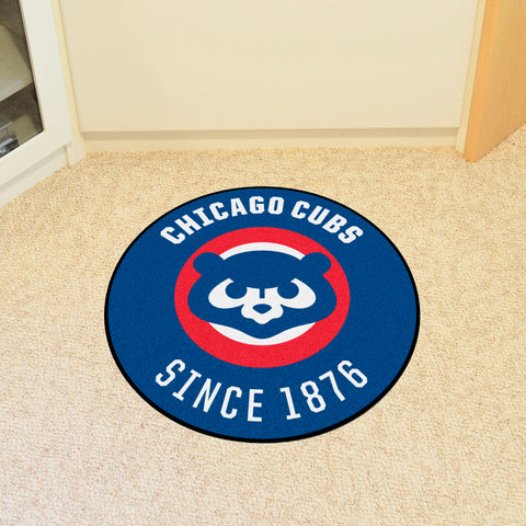 Chicago Cubs Roundel Rug - 27in. Diameter1990