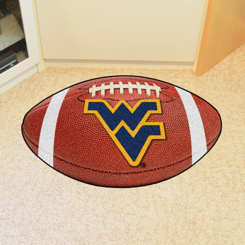 West Virginia Mountaineers Football Rug - 20.5in. x 32.5in.