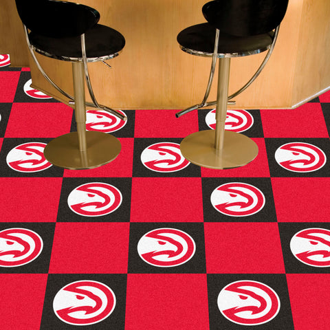 Atlanta Hawks Team Carpet Tiles - 45 Sq Ft.