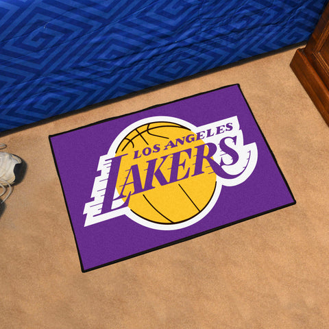 Los Angeles Lakers Starter Mat Accent Rug - 19in. x 30in.