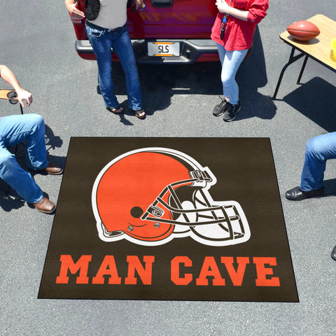 Cleveland Browns Man Cave Tailgater Rug - 5ft. x 6ft.