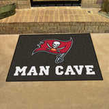 Tampa Bay Buccaneers Man Cave All-Star Rug - 34 in. x 42.5 in.