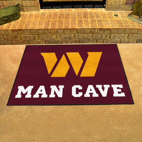 Washington Commanders Man Cave All-Star Rug - 34 in. x 42.5 in.
