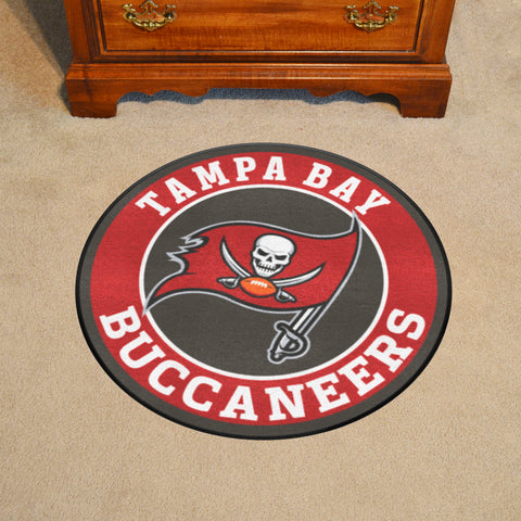 Tampa Bay Buccaneers Roundel Rug - 27in. Diameter