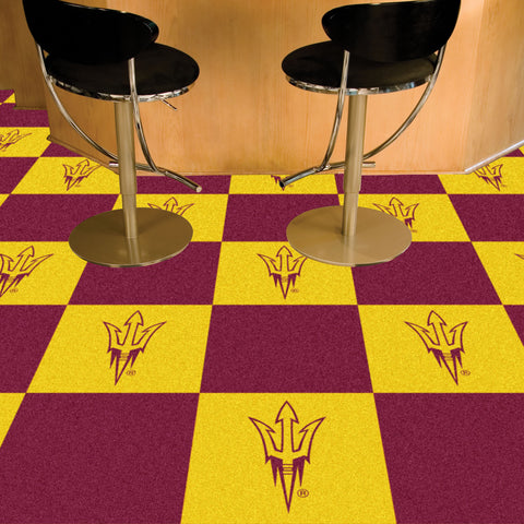 Arizona State Sun Devils Team Carpet Tiles - 45 Sq Ft.