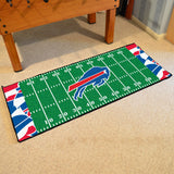 Buffalo Bills Football Field Runner Mat - 30in. x 72in. XFIT Design