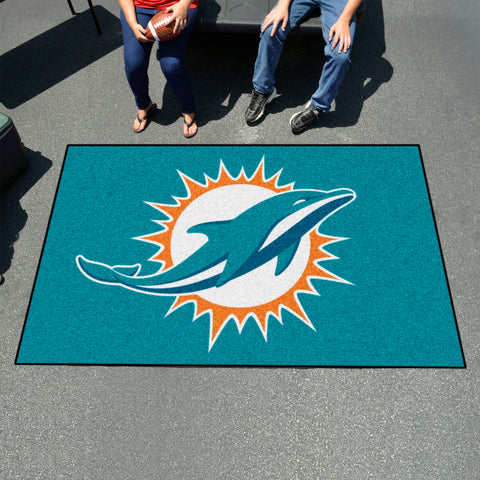 Miami Dolphins Ulti-Mat Rug - 5ft. x 8ft.