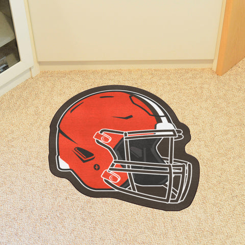 Cleveland Browns Mascot Helmet Rug