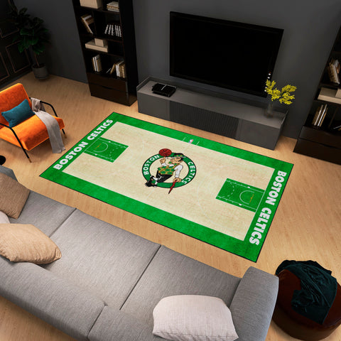 Boston Celtics 6 ft. x 10 ft. Plush Area Rug