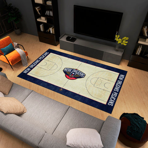 New Orleans Pelicans 6 ft. x 10 ft. Plush Area Rug