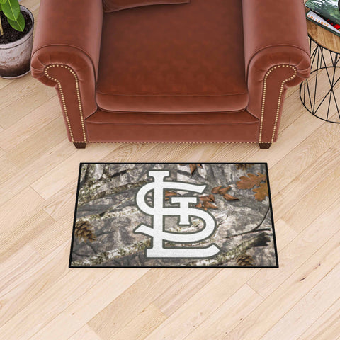 St. Louis Cardinals Camo Starter Mat Accent Rug - 19in. x 30in.