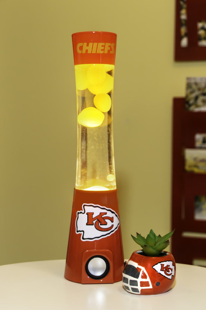 Kansas City Chiefs Magma Lamp - Bluetooth Speaker