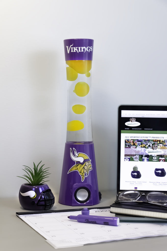Minnesota Vikings Magma Lamp - Bluetooth Speaker