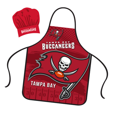Tampa Bay Buccaneers Chef Hat and Apron Set