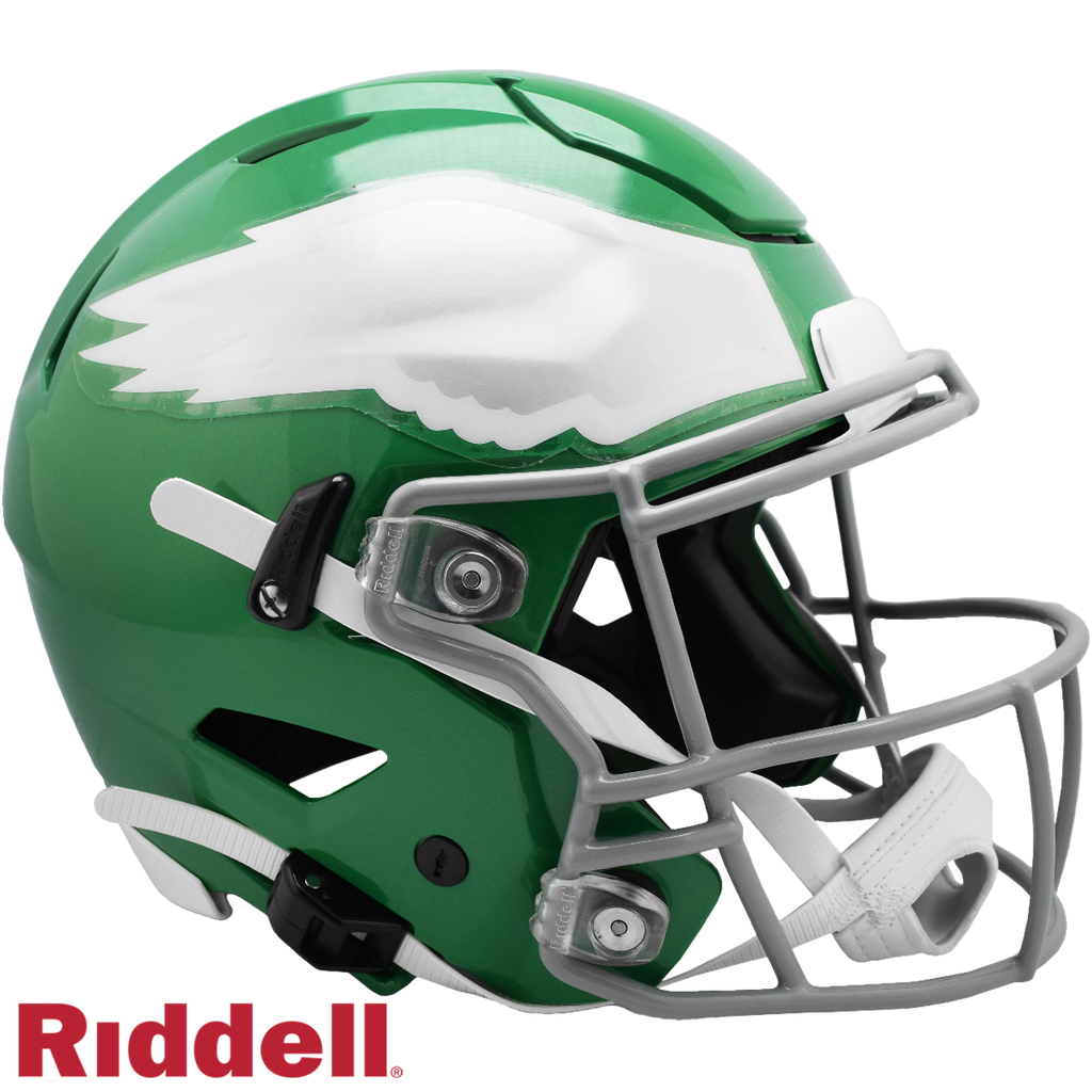 Philadelphia Eagles Helmet Riddell Authentic Full Size SpeedFlex Style On-Field Alternate 2023 - Special Order