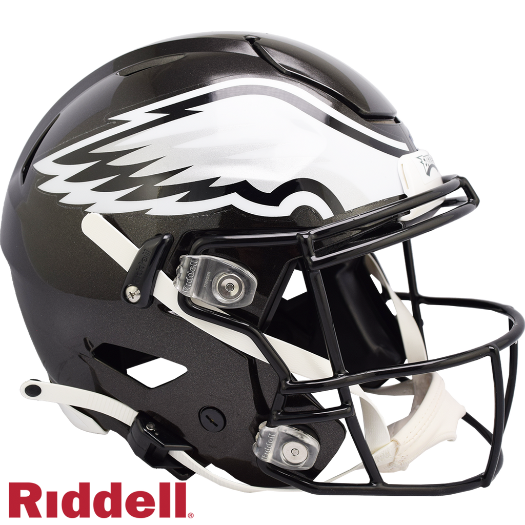 Philadelphia Eagles Helmet Riddell Authentic Full Size SpeedFlex Style On-Field Alternate - Special Order