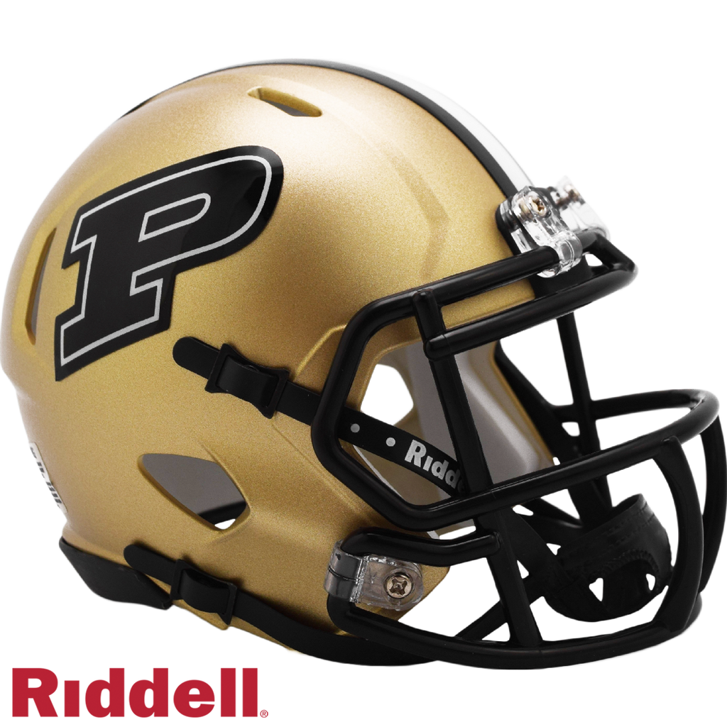 Purdue Boilermakers Helmet Riddell Replica Mini Speed Style