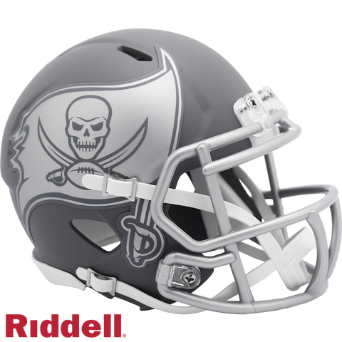 Tampa Bay Buccaneers Helmet Riddell Replica Mini Speed Style Slate Alternate