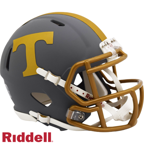 Tennessee Volunteers Helmet Riddell Replica Mini Speed Style Slate Alternate
