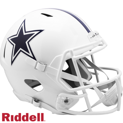 Dallas Cowboys Helmet Riddell Replica Full Size Speed Style On-Field Alternate