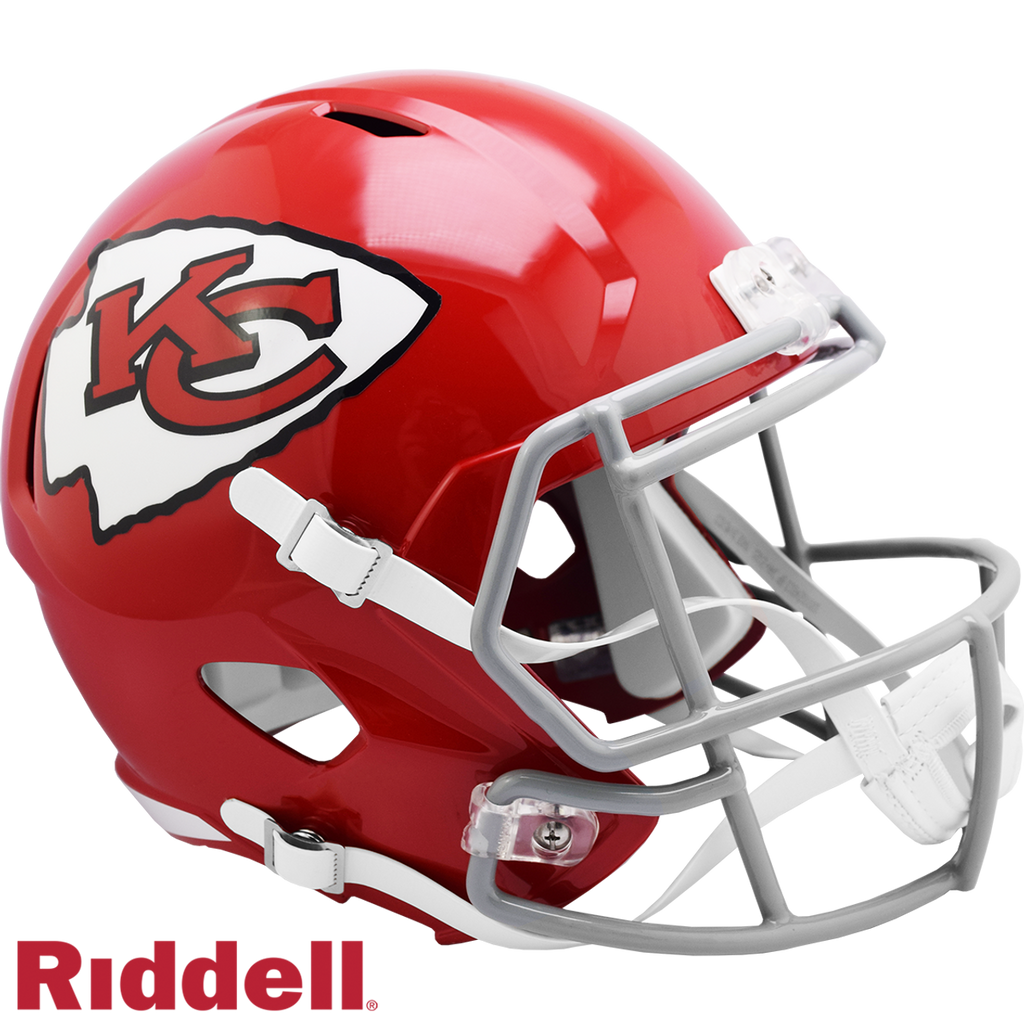 Kansas City Chiefs Helmet Riddell Replica Full Size Speed Style 1963-1973 T/B