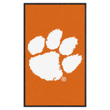 Clemson 3X5 High-Traffic Mat with Durable Rubber Backing