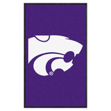 Kansas State 3X5 Logo Mat - Portrait