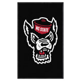 NC State 3X5 High-Traffic Mat with Durable Rubber Backing
